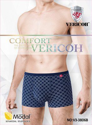Труси боксери чоловічі Vericoh 3806 модал р.XL-4XL 3806 фото